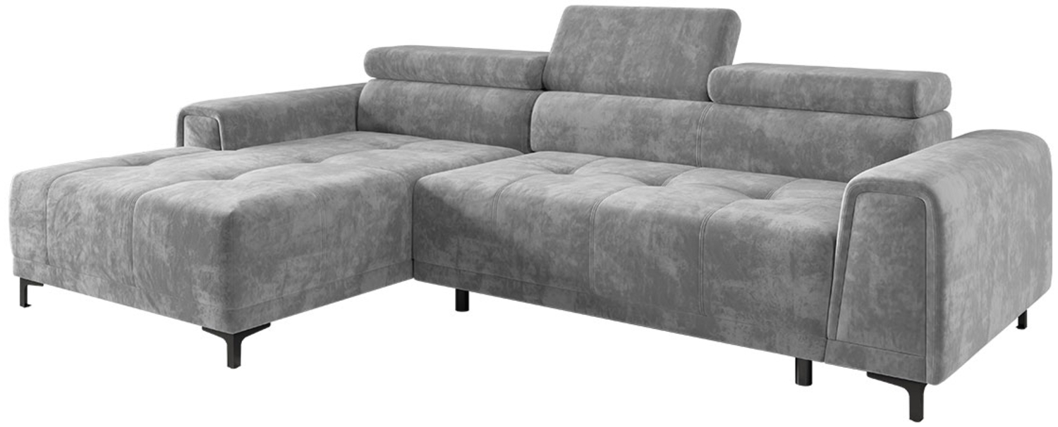 Ecksofa Volta Mini (Farbe: Monolith 84, Seite: Links) Bild 1