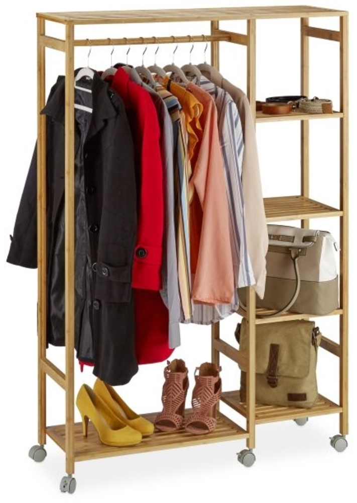 Rollgarderobe Bambus Bild 1