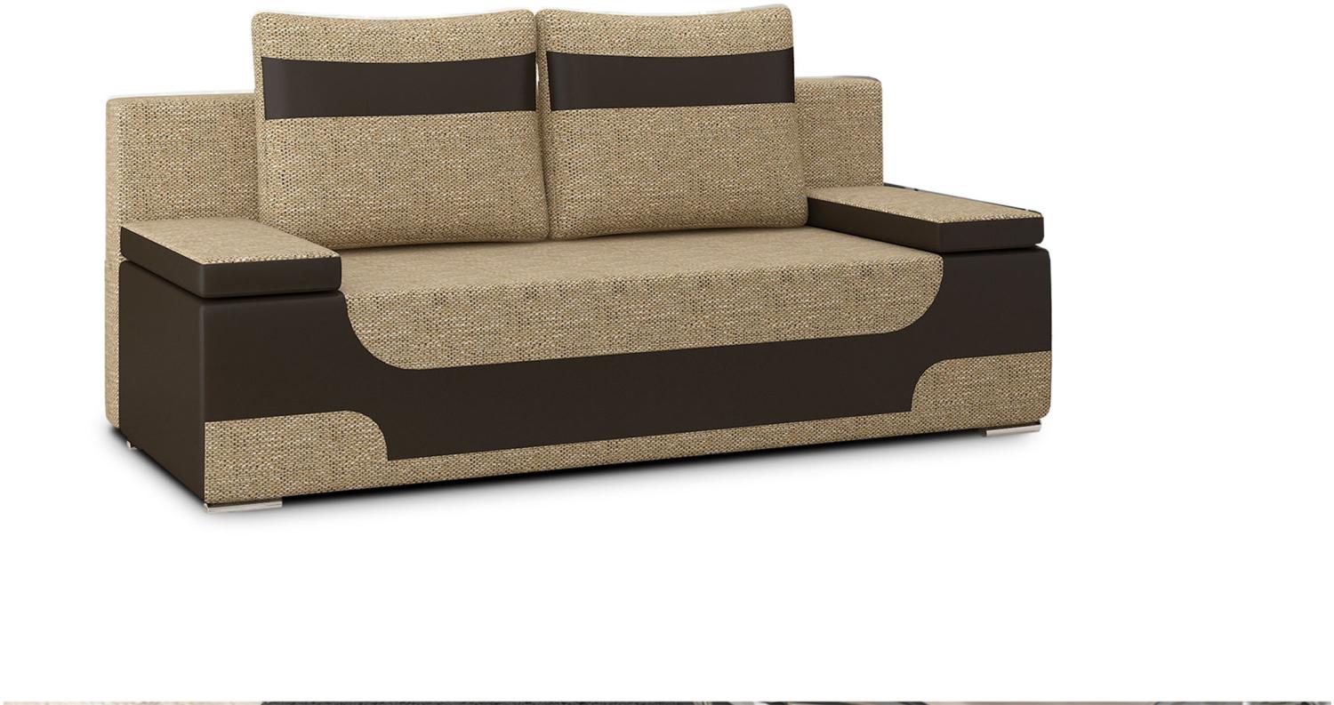 Area, Sofa, Couch, Beige Bild 1