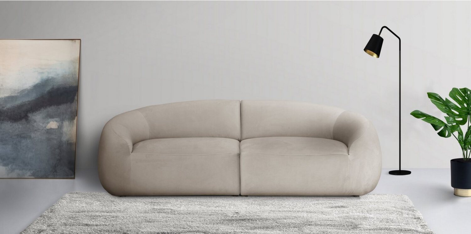 LeGer Home by Lena Gercke Big-Sofa Yani, organische Form, auch in Bouclé Bild 1