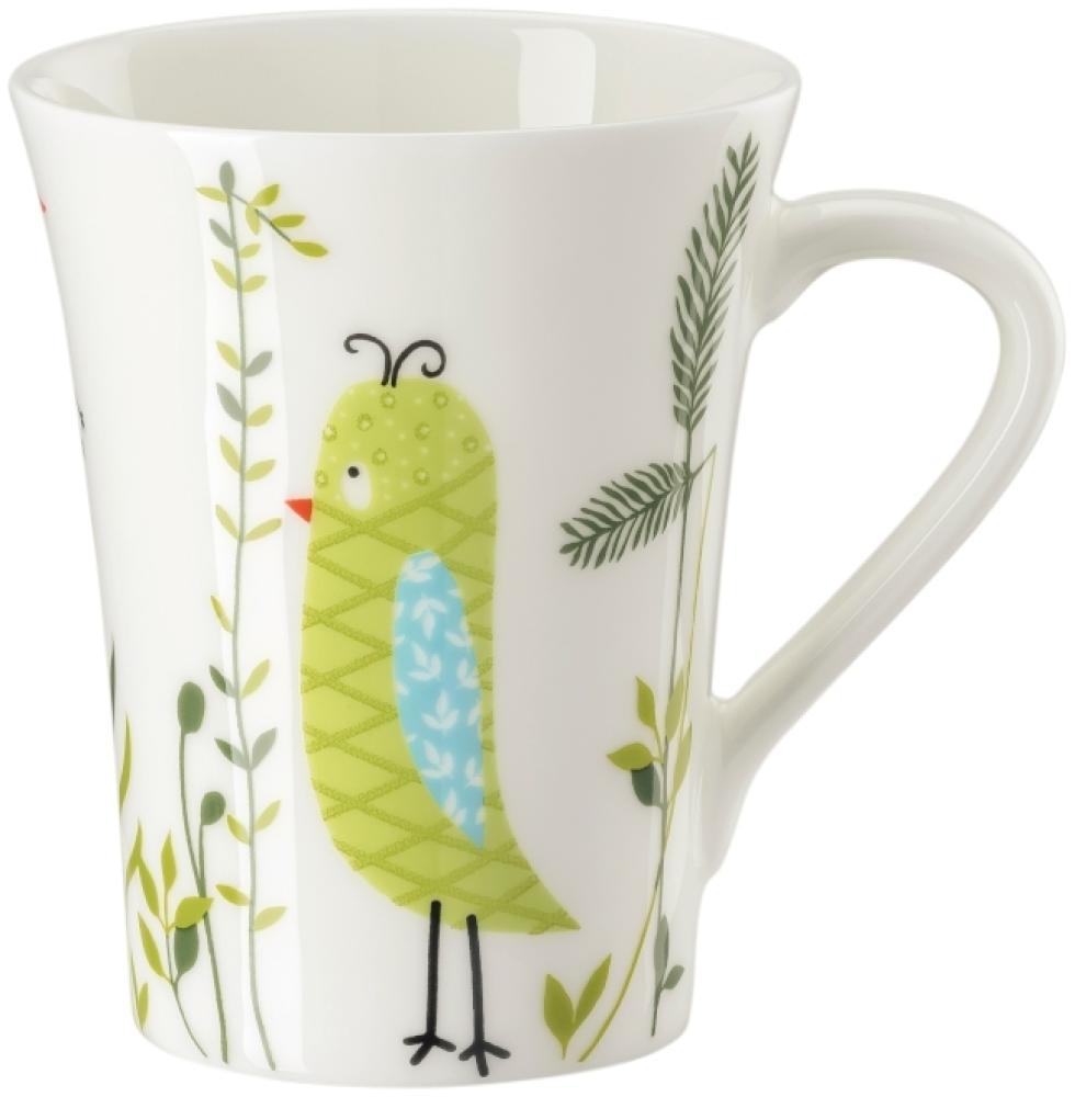 Hutschenreuther My Mug Collection Becher mit Henkel, Bone China, Birdie - Green, 400 ml, 02048-727347-15505 Bild 1