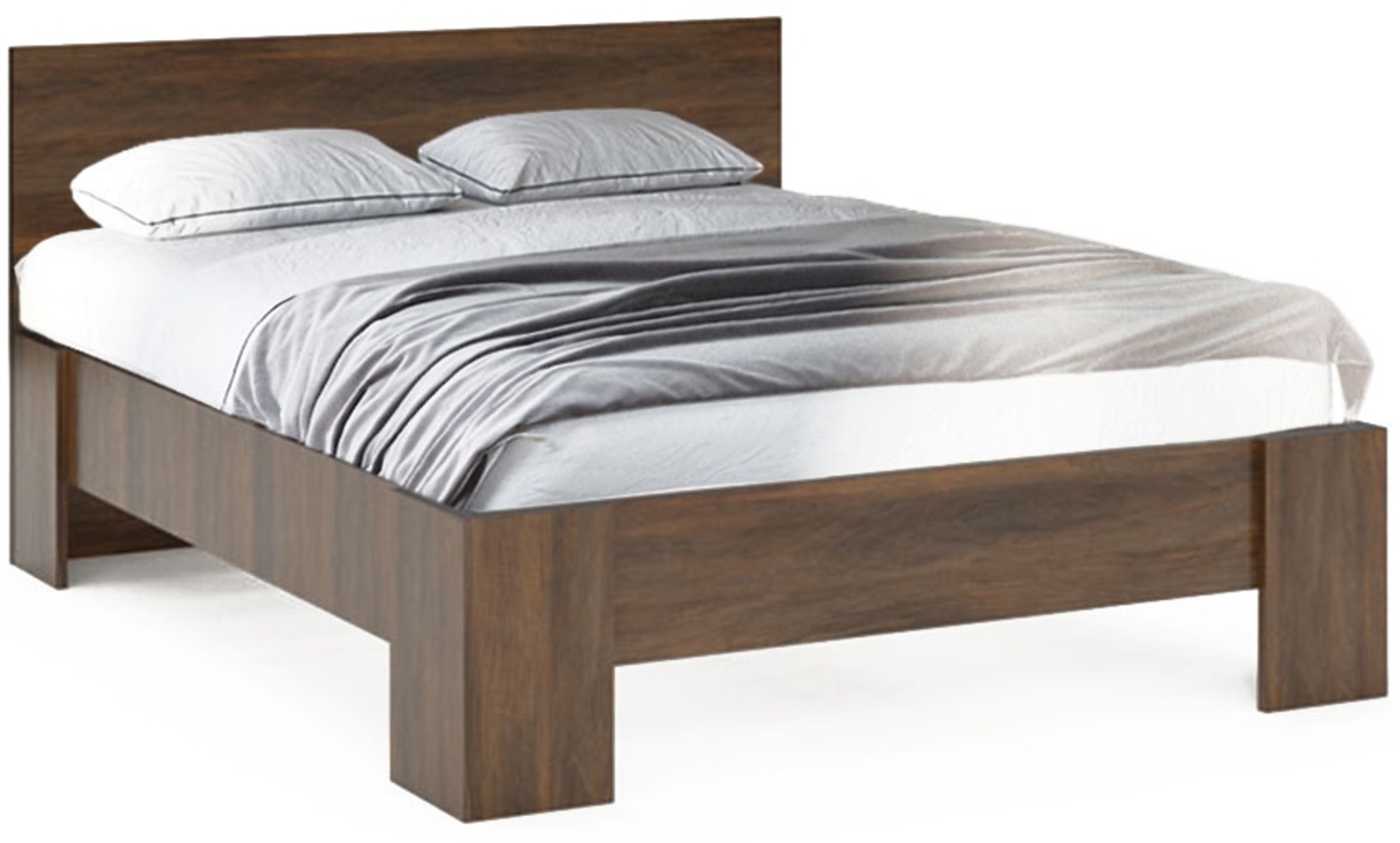 Bett Frida Futonbett 160x200cm Shirin Walnuss inkl. Lattenrost Bild 1