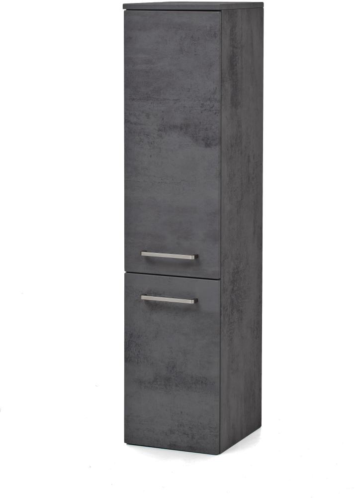 Midischrank >Stockholm< in Oxid Stone - 30x130x35 (BxHxT) Bild 1