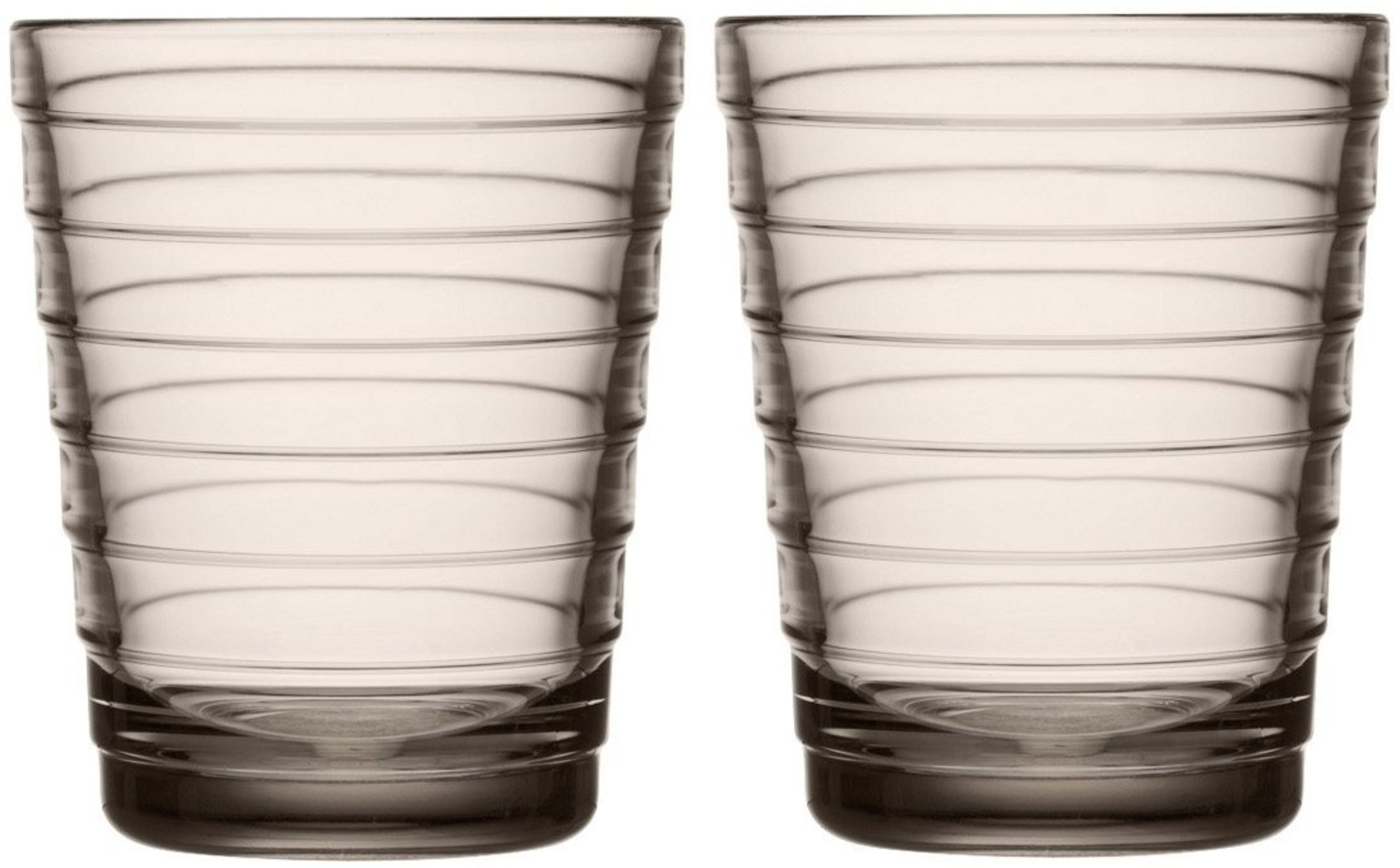 Iittala Aino Aalto Glas - 22 cl - Leinen - 2 Stück 1051122 Bild 1