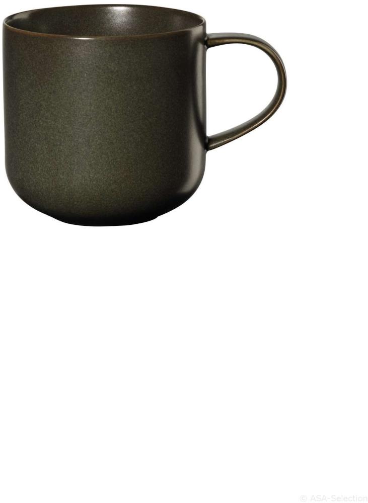 ASA Selection coppa nori Henkelbecher, Kaffeetasse, Becher, Kaffee Tasse, Tee, Porzellan, Grün, 400 ml, 19100192 Bild 1