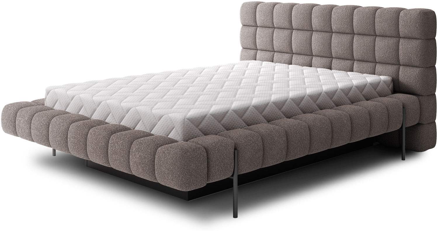 Eltap Magentta Bett (Jaffray 03) 180x200 Metallrahmen, Gaslift, Box Bild 1