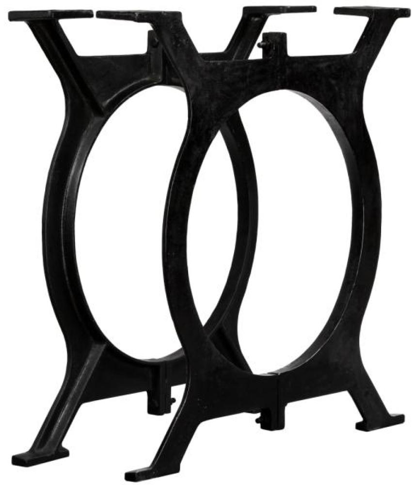 vidaXL Esstisch-Beine 2 Stk. O-Gestell Gusseisen 245426 Bild 1