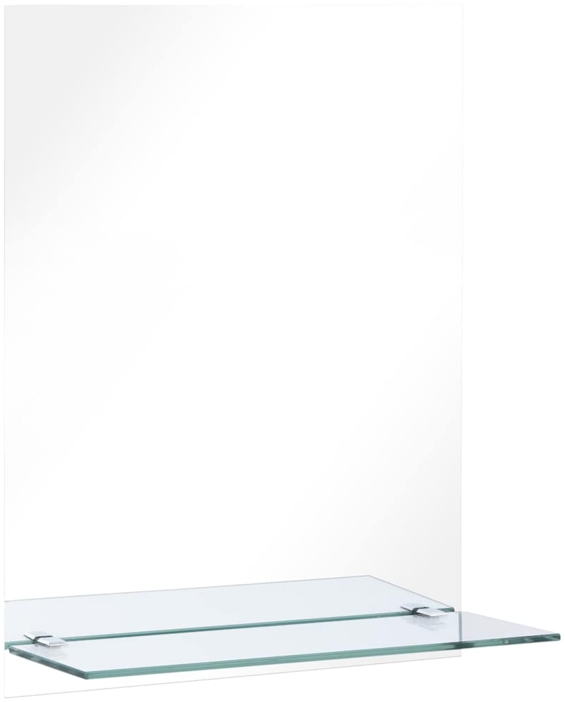 vidaXL Wandspiegel mit Regal 50×70 cm Hartglas [249440] Bild 1