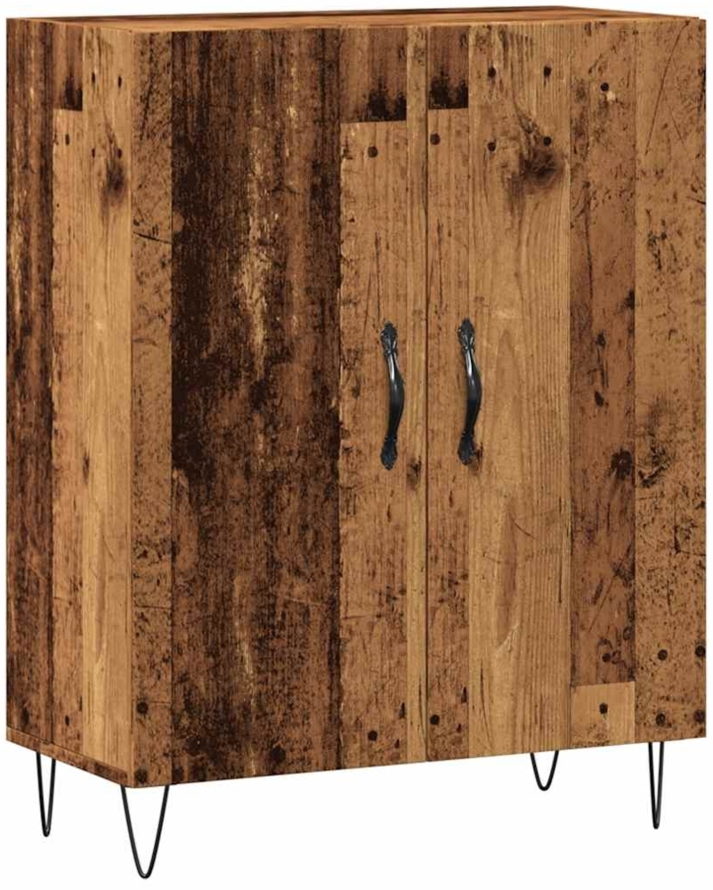 vidaXL Sideboard Altholz-Optik 69,5x34x90 cm Holzwerkstoff 857177 Bild 1