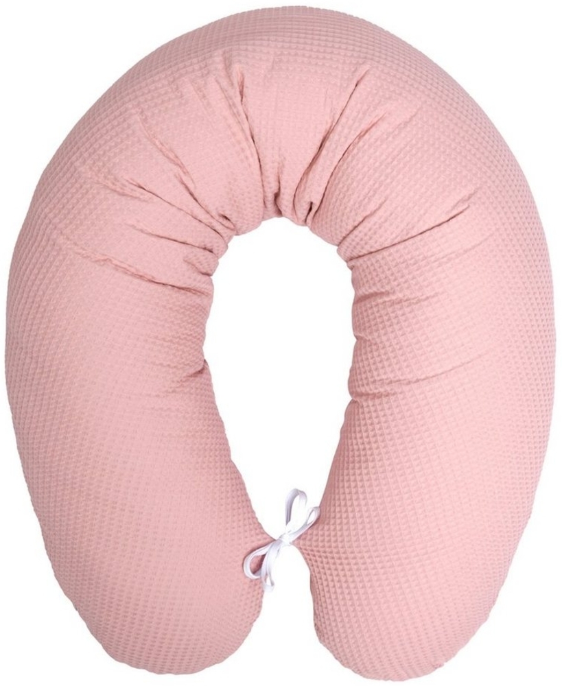 Amilian Stillkissen 170 cm mit Waffelstruktur - Seitenschläferkissen & Lagerungskissen, XXL Körperkissen für Stillzeit – Bezug waschbar, Schwangerschaftskissen mit Füllung, Made in EU Bild 1