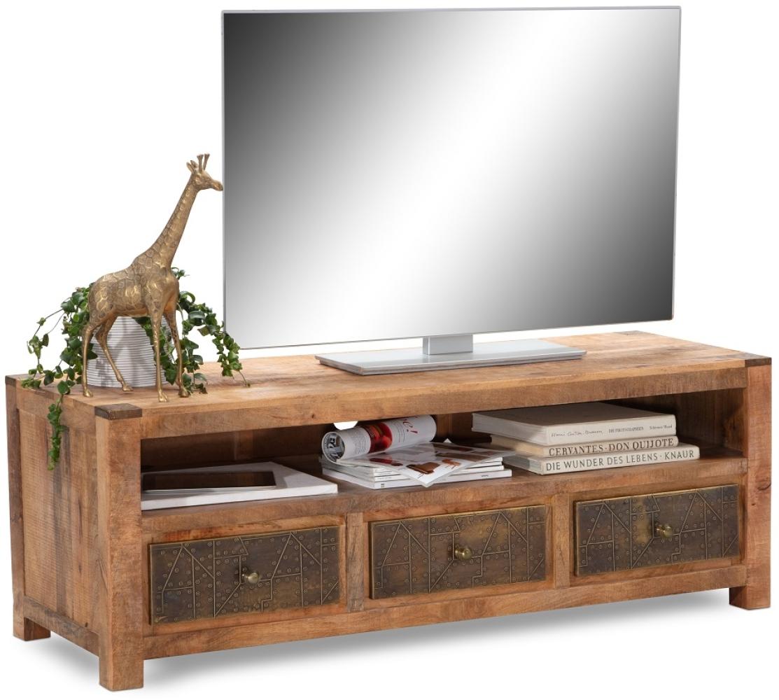 TV Element 140cm "Delhi" Mango & Messing Bild 1