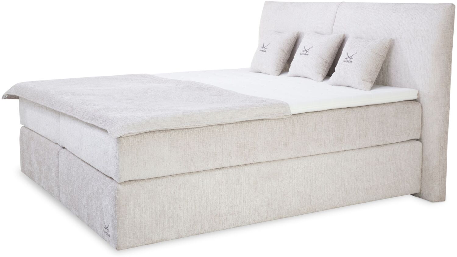 Boxspringbett SANSIBAR VIBORG Box-Spring-Bett Doppelbett Bild 1
