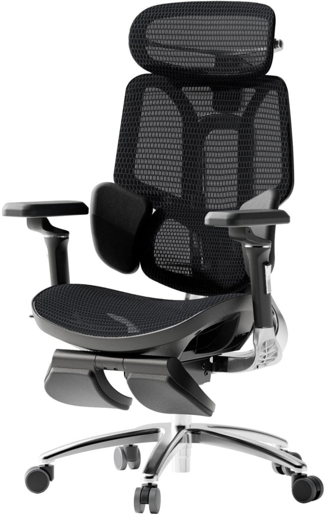 Hbada E3 Ultra Ergonomischer Bürostuhl mit 4D Kopfstütze und 3-Zonen Bild 1