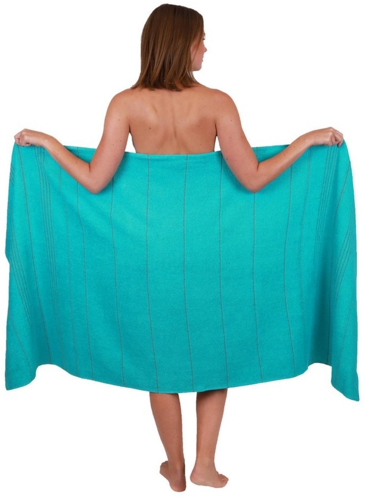 Betz Strandtuch Betz XXL Badetuch LINES Strandtuch Saunahandtuch Liegetuch 90x180 cm, 100% Baumwolle Bild 1