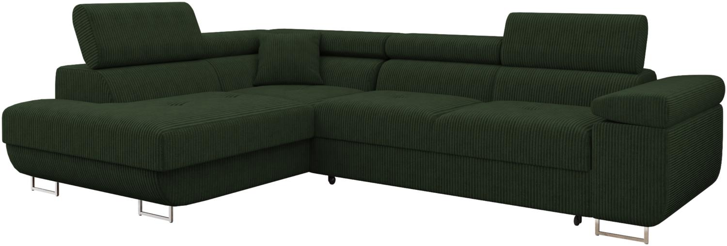 Ecksofa Torezio Cord (Farbe: Poso 14, Seite: Links) Bild 1