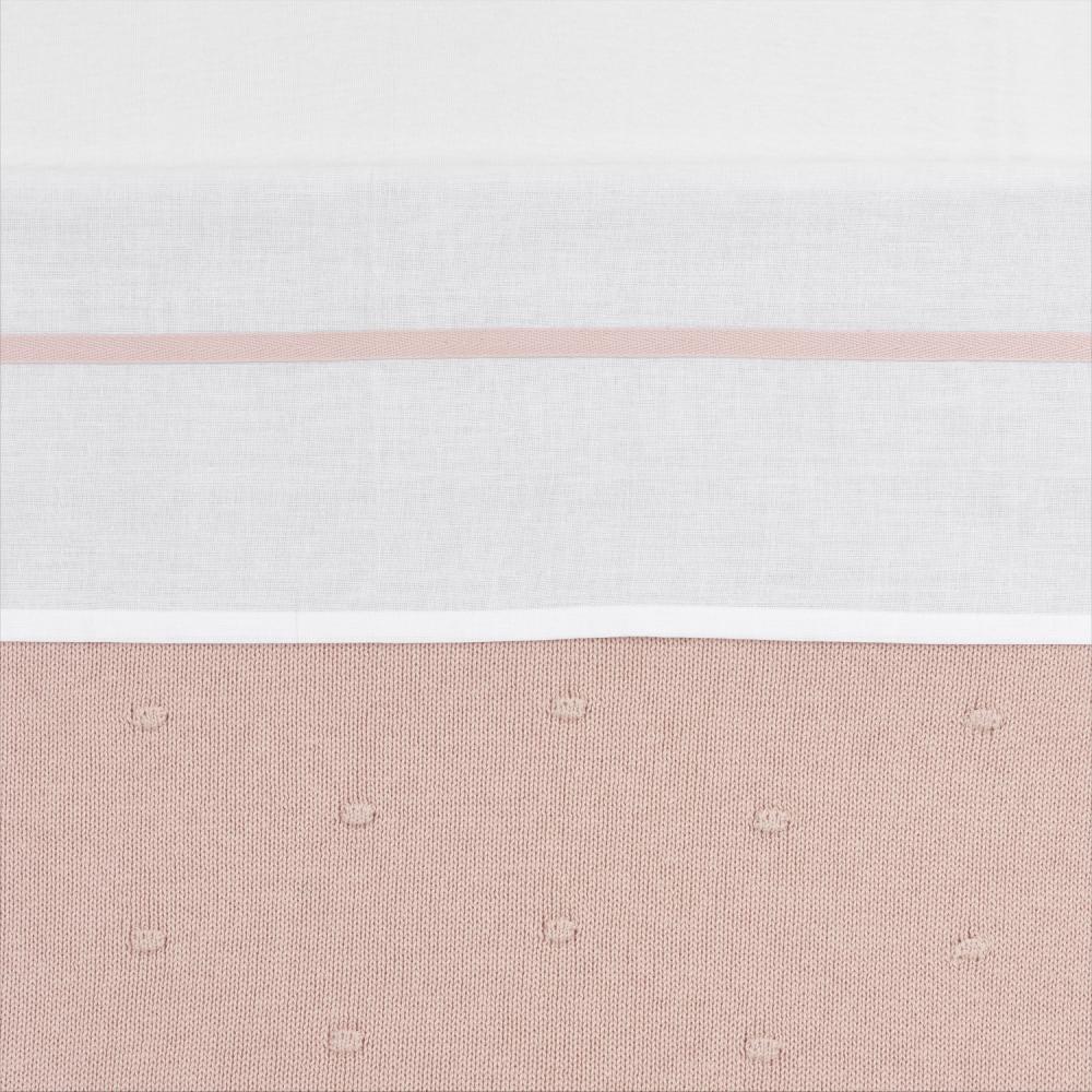 Meyco Babylaken Paspel 75 x 100 cm Soft Pink Rosa Bild 1