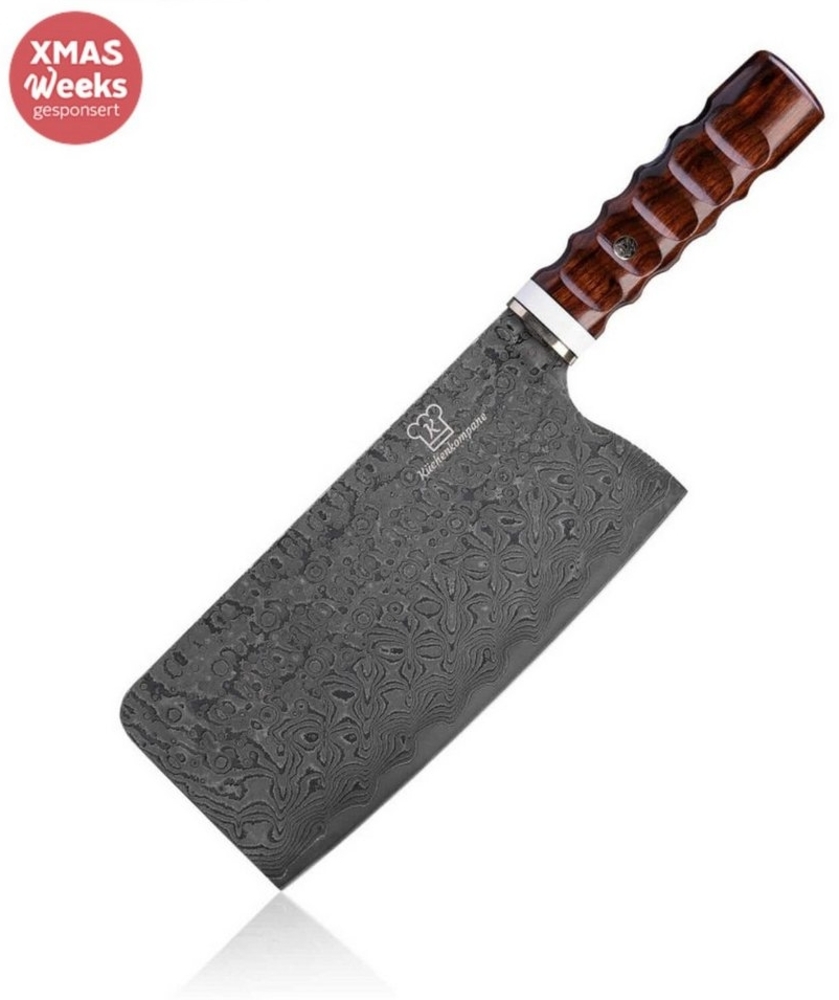 Küchenkompane Damastmesser Kuwa Nakiri Damaszener - 67 Lagen Damaststahl & Japanischer VG10 Bild 1