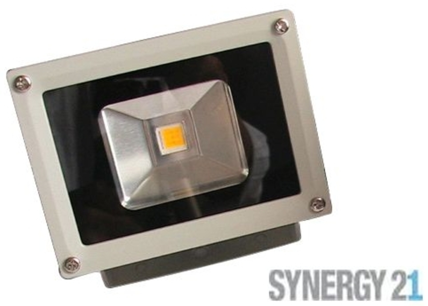 Synergy 21 LED Spot Outdoor Baustrahler 10W graues Gehäuse - kaltweià V2 Bild 1