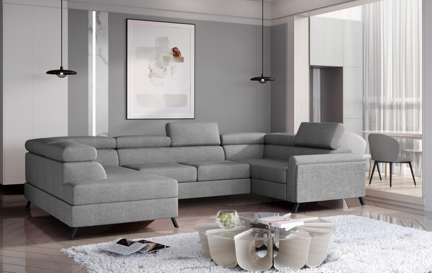Wohnideebilder Escada Grau Ecksofas & Eckcouches Esc_18 Bild 1