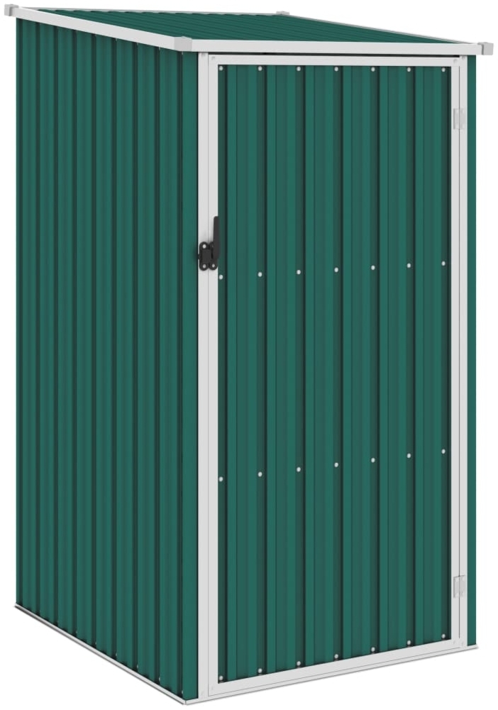 vidaXL Gerätehaus Grün 87x98x159 cm Verzinkter Stahl 46289 Bild 1