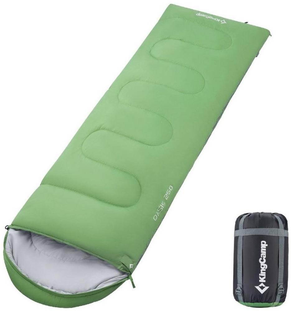 KingCamp Deckenschlafsack Decken Schlafsack Oasis 250 Sommer, Camping Outdoor 2,2m Lang&Breit -3°C Bild 1