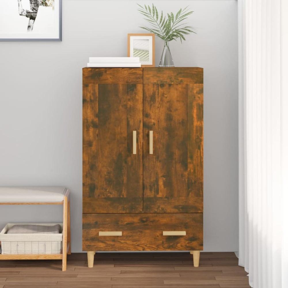 Highboard Räuchereiche 70x31x115 cm Holzwerkstoff [817483] Bild 1