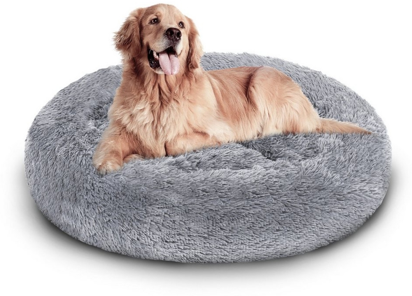 Clanmacy Tierbett Hundebett Hundekissen Weiches Katzenbett Schlafplatz 60-100cm Bild 1