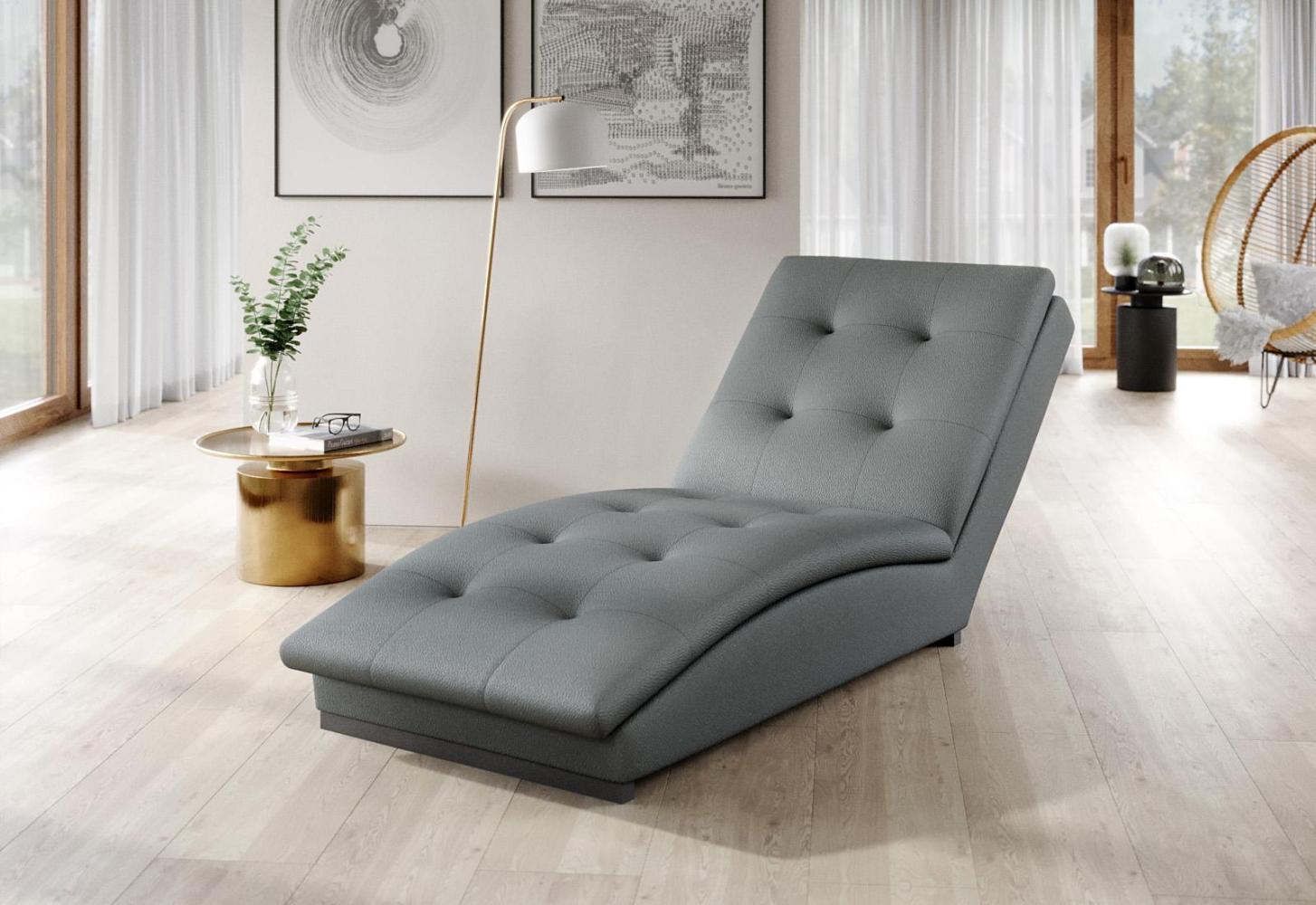 Wohnideebilder Doro Blau Chaiselongue CH-DOR-100SAV Bild 1