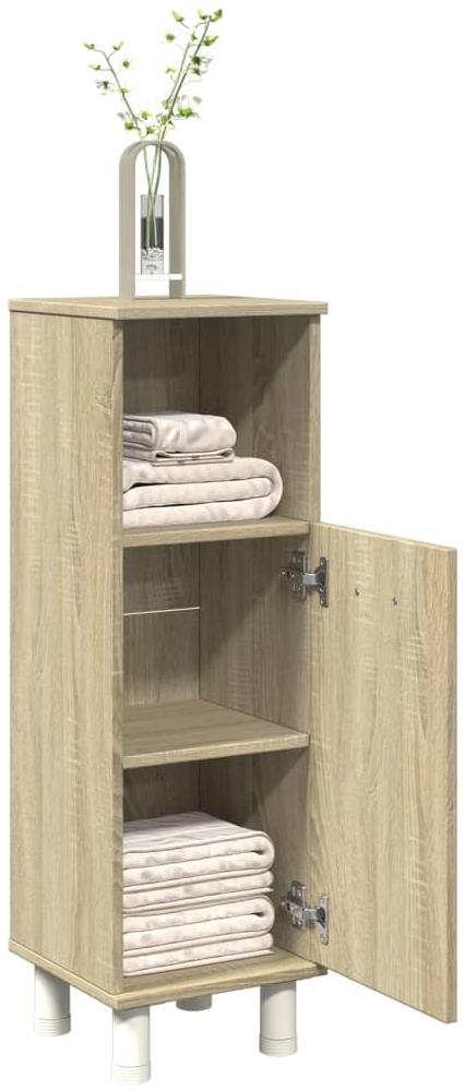 Badschrank Sonoma-Eiche 30,5x30x95 cm Holzwerkstoff Bild 1