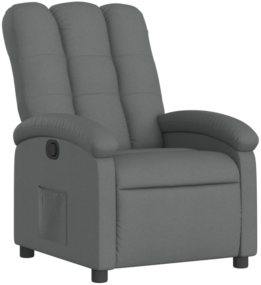 vidaXL Relaxsessel Dunkelgrau Stoff 3205381 Bild 1