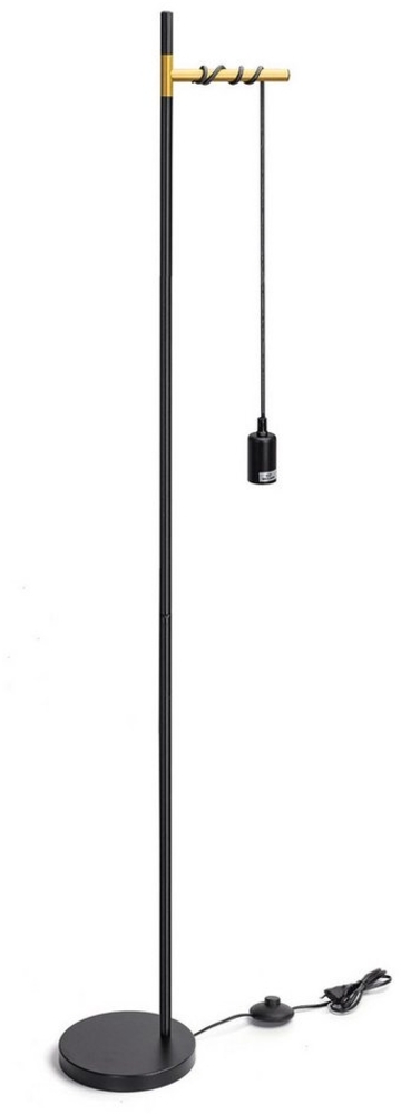 Aigostar Stehlampe Retro Stehlampe mit 180cm Kabel, Fußschalter (Ohne Leuchtmittel), ohne Leuchtmittel Bild 1