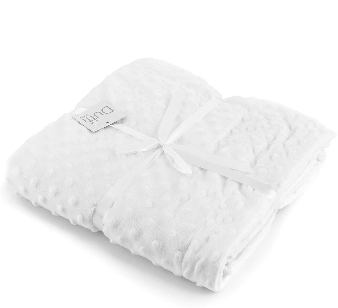 Duffi Baby 5412-01 Kuscheldecke, 2-seitig, 80 x 110 cm Bild 1