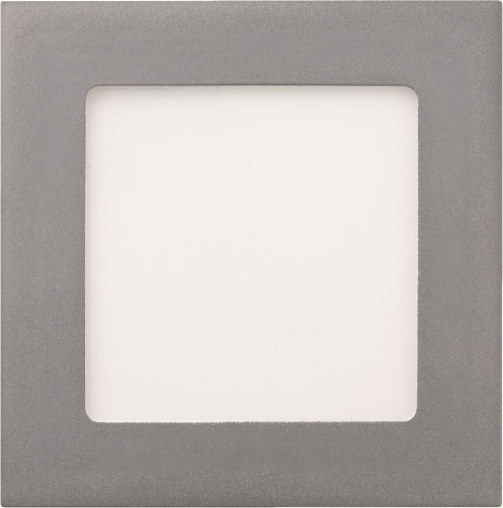 Heitronic Nr. 27641-HE LED Panel Toulouse 200mm Eckig 6000K silber Bild 1