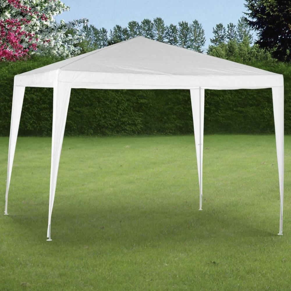 ProGarden Partyzelt 300x300x245 cm Weiß 436140 Bild 1