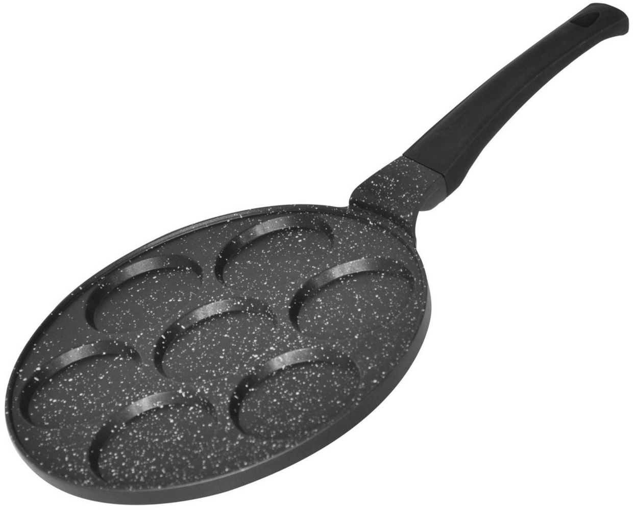 Cheffinger Crêpepfanne Pfannkuchen Pfanne Eierpfanne Lochpfanne Ø26cm, Aluminiumguss (Packung, 1-tlg) Bild 1