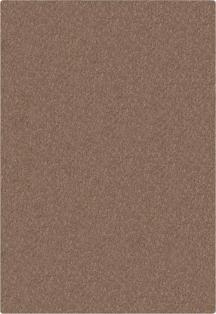 Kadima Design Hochflor-Teppich "Dovel" - Recyceltes Polyester - Nachhaltig & Weich. Farbe: Braun, 160x230 cm Bild 1