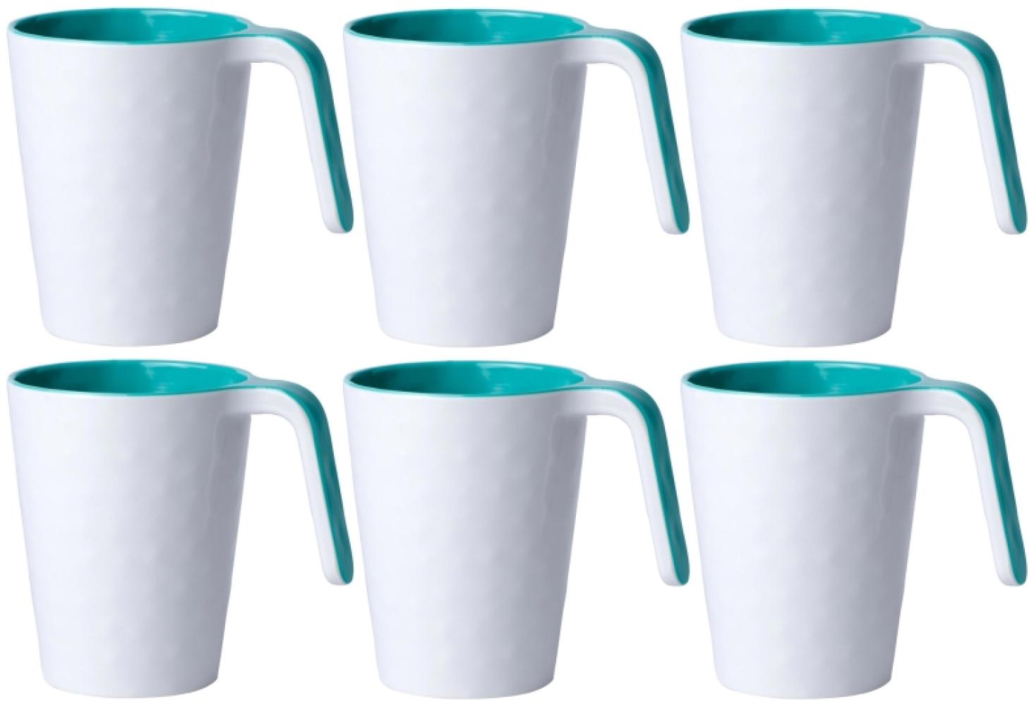 Kaffeebecher / Mug / Kaffee-Pott - Harmony Acqua - Summer Edition 6er Set Bild 1