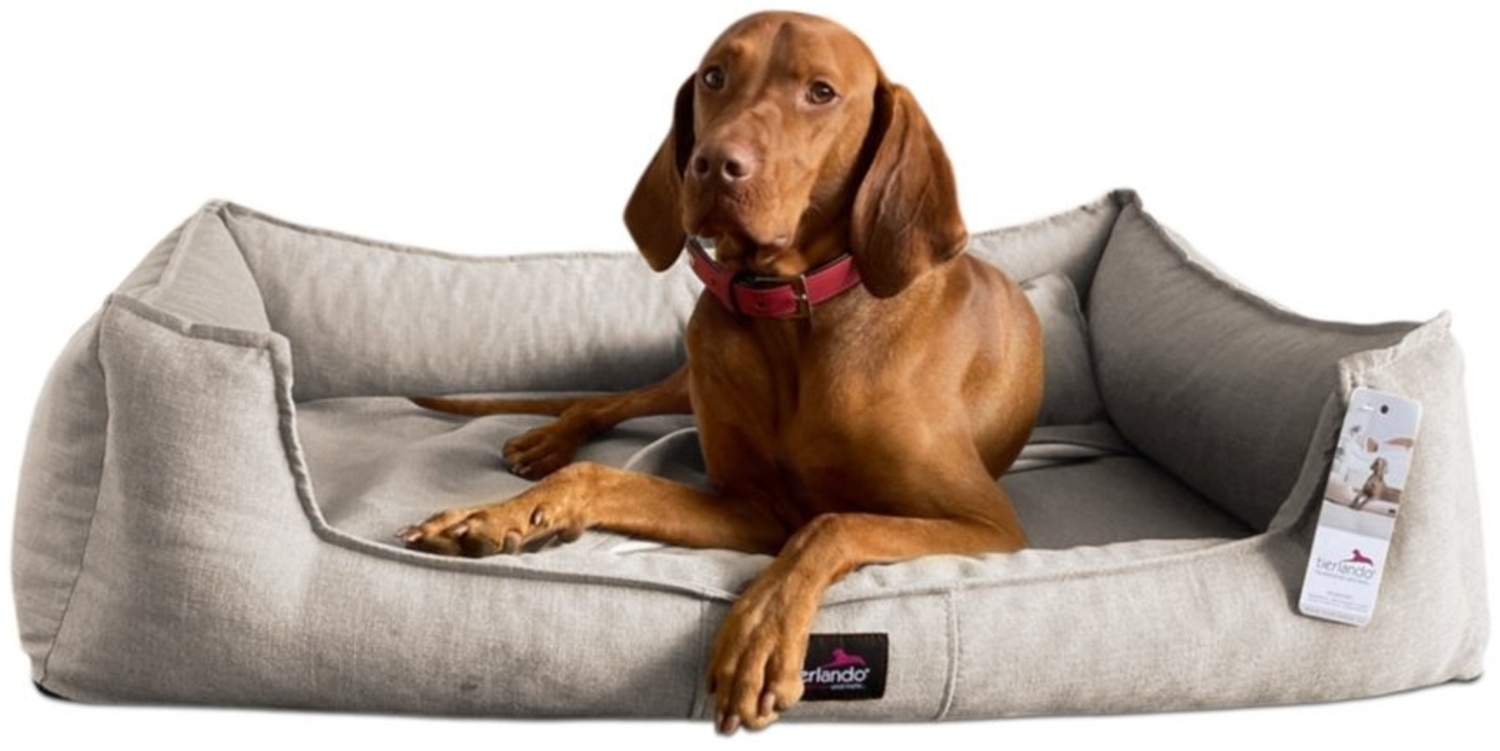 tierlando® Tierbett tierlando® Orthopädisches Hundebett SCARLETT >> inkl. Matratzenschoner Bild 1