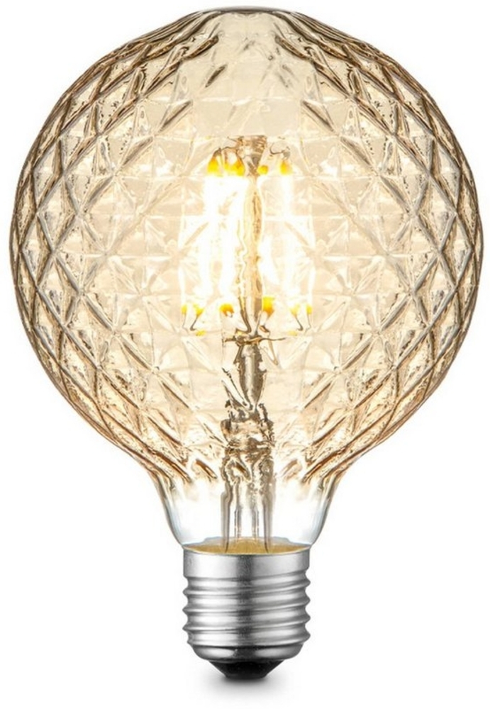 Lucande LED-Leuchtmittel E27 G95 LED 4W, E27, warmweiß Bild 1