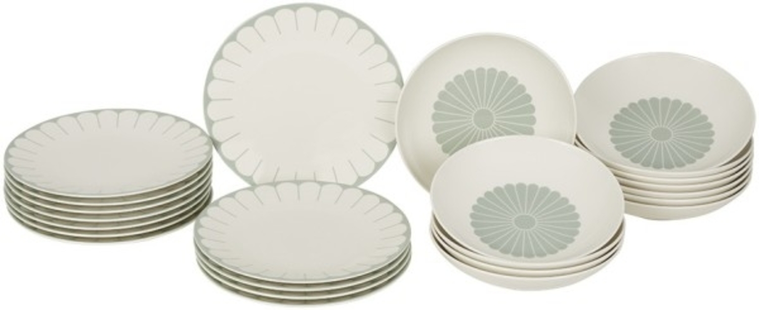 Villeroy & Boch Fleur Vert Tafel-Set für 12 Personen / 24 Teile Bild 1
