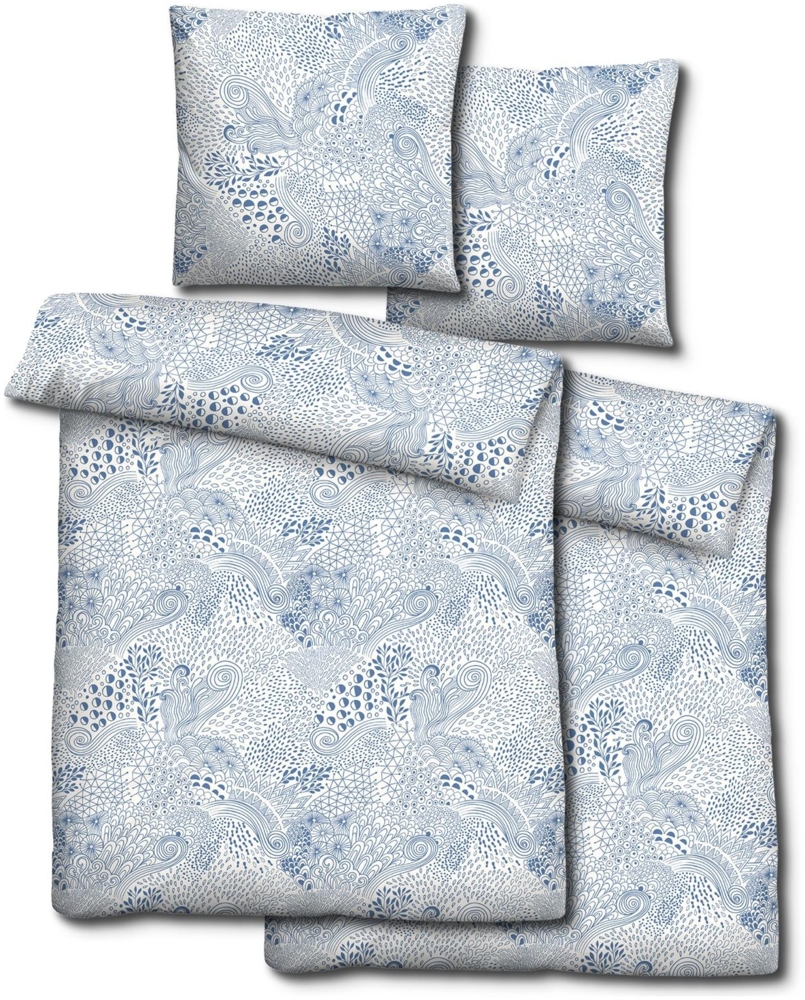 Doppelpack JETTE Renforcé Bettwäsche 135 x 200 cm + 80 x 80 cm Bild 1