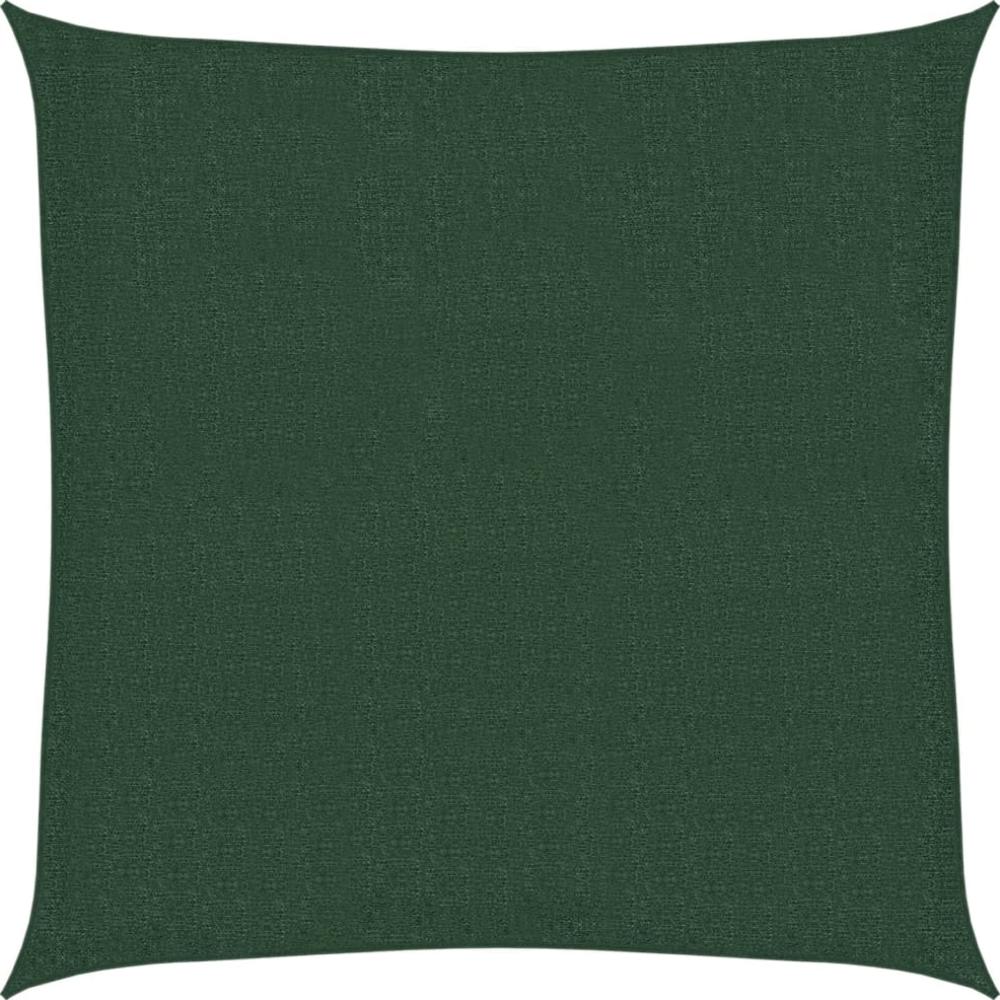 vidaXL Sonnensegel 160 g/m² Dunkelgrün 2x2 m HDPE 311437 Bild 1