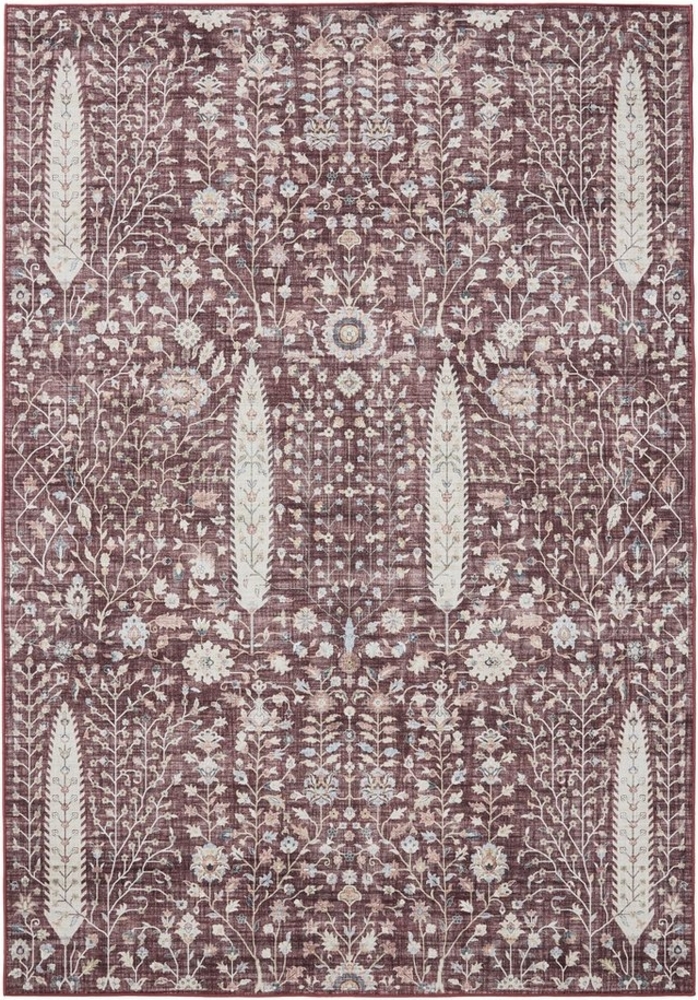 benuta Teppich George, rechteckig, Höhe: 5 mm, Vintage-Look, Kurzflor, Teppich Wohnzimmer, Schlafzimmer, Waschbar Bild 1