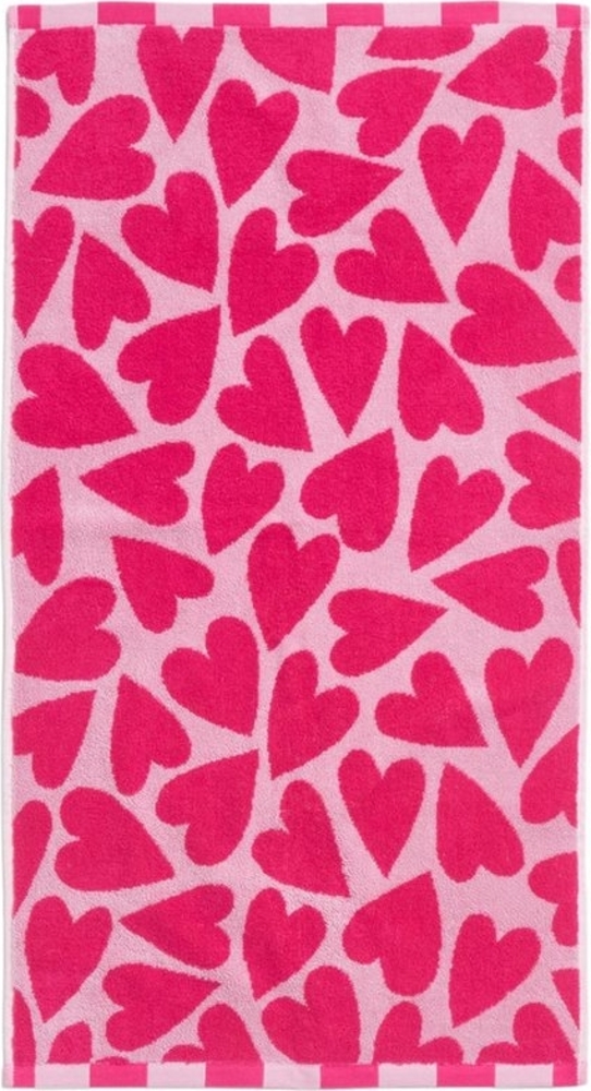 Next Handtuch Handtuch aus 100 % Baumwolle Herzprint, (1-St) Bild 1