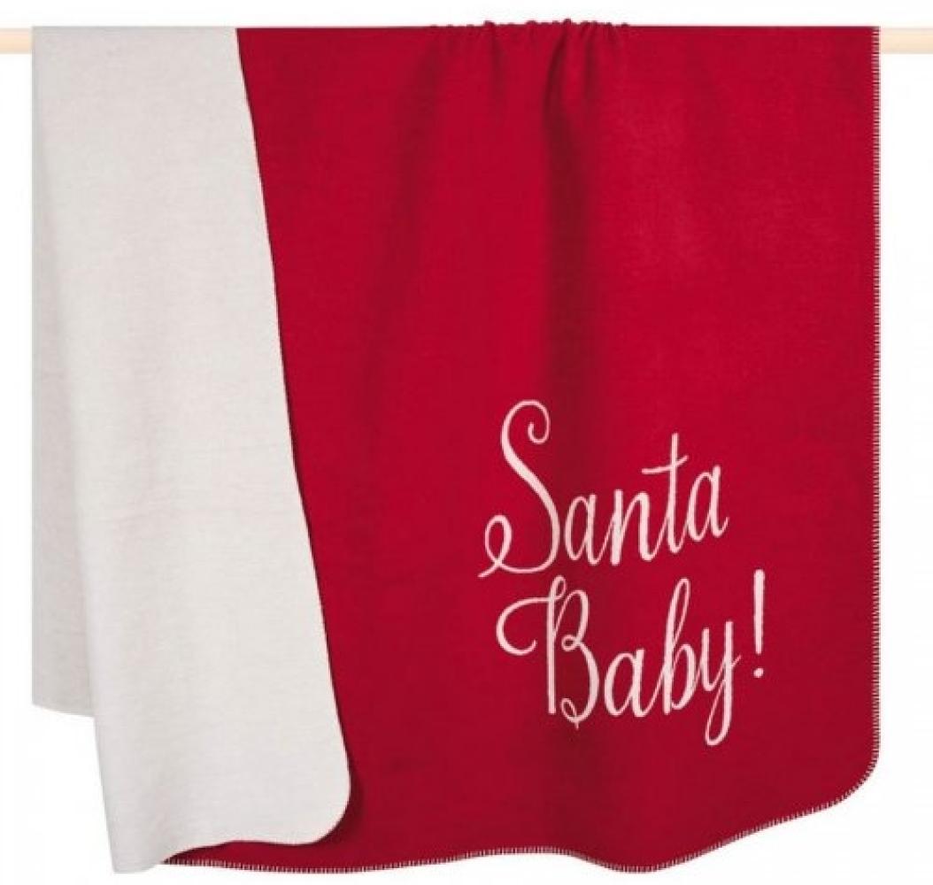 pad Decke Team Santa Rot Santa Baby (150x200cm) 11737-Q40-1520 Bild 1