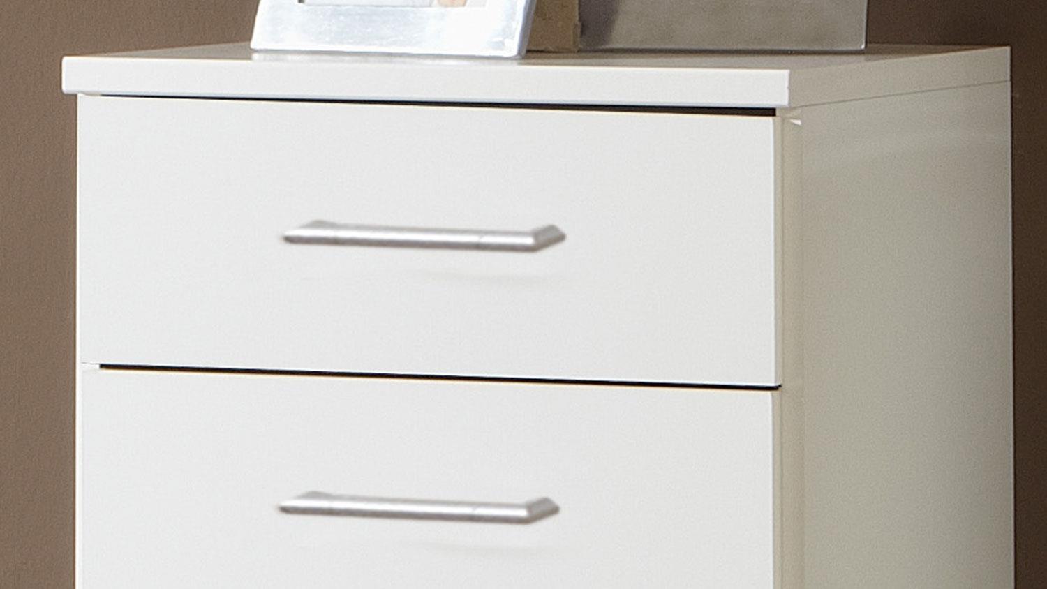 Kommode CLICK Schrank weiß Dekor 6 Schubkästen 46 cm Bild 1