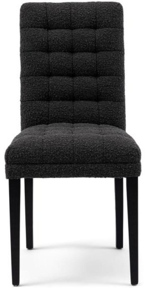 Riviera Maison Esszimmerstuhl Clement Bouclé Beluga Grau (96cm) 6780002 Bild 1