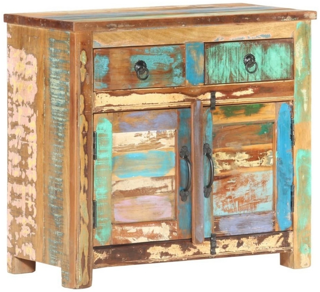 tinkaro Kommode ATES Recyceltes Massivholz Sideboard Mehrfarbig (1 St) Bild 1