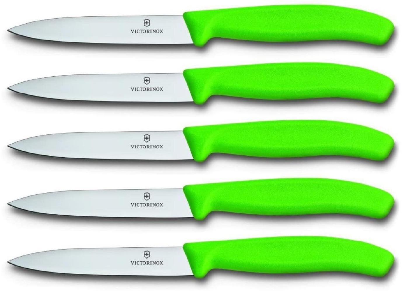 Victorinox Gemüsemesser 5er Set Swissclassic, Grün, 6.7706. L114.5 Bild 1