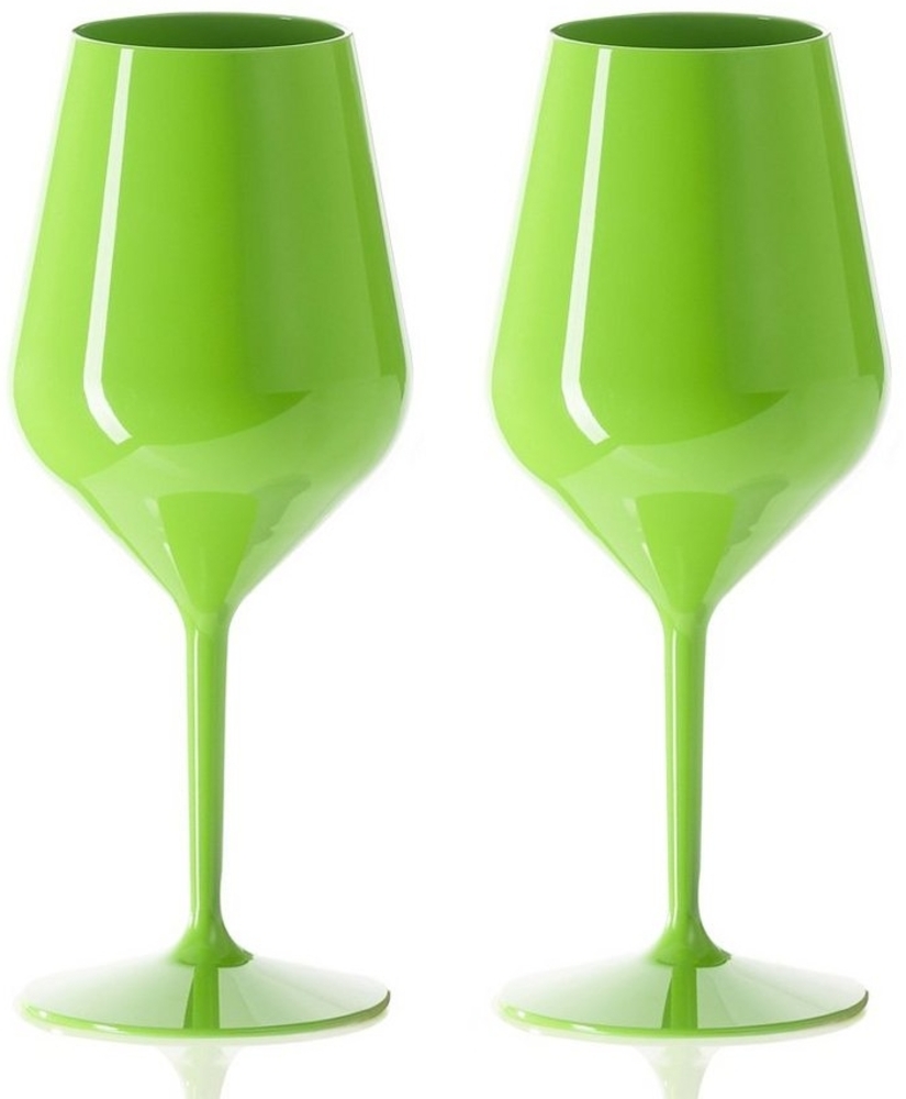 Doimoflair Weinglas DoimoFlair Weingläser aus Kunststoff bruchsicher Plastik Bild 1